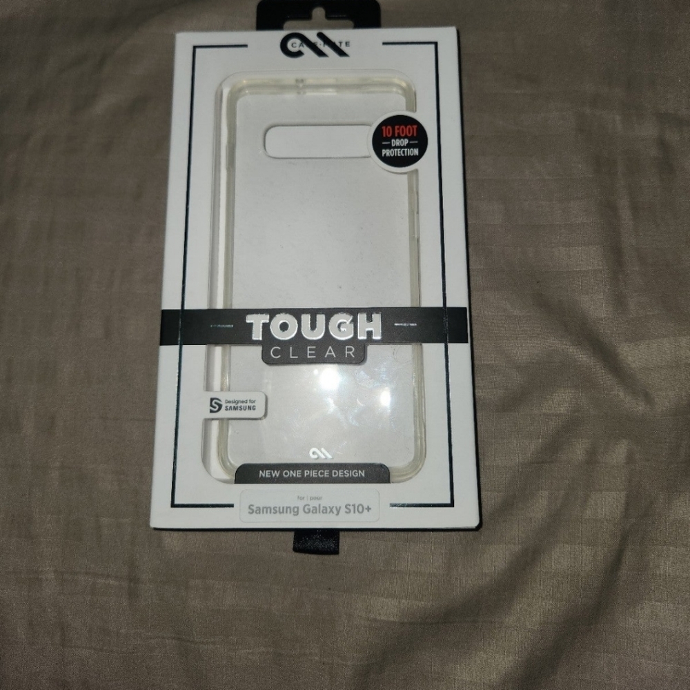 Samsung Galaxy S10+ case clear